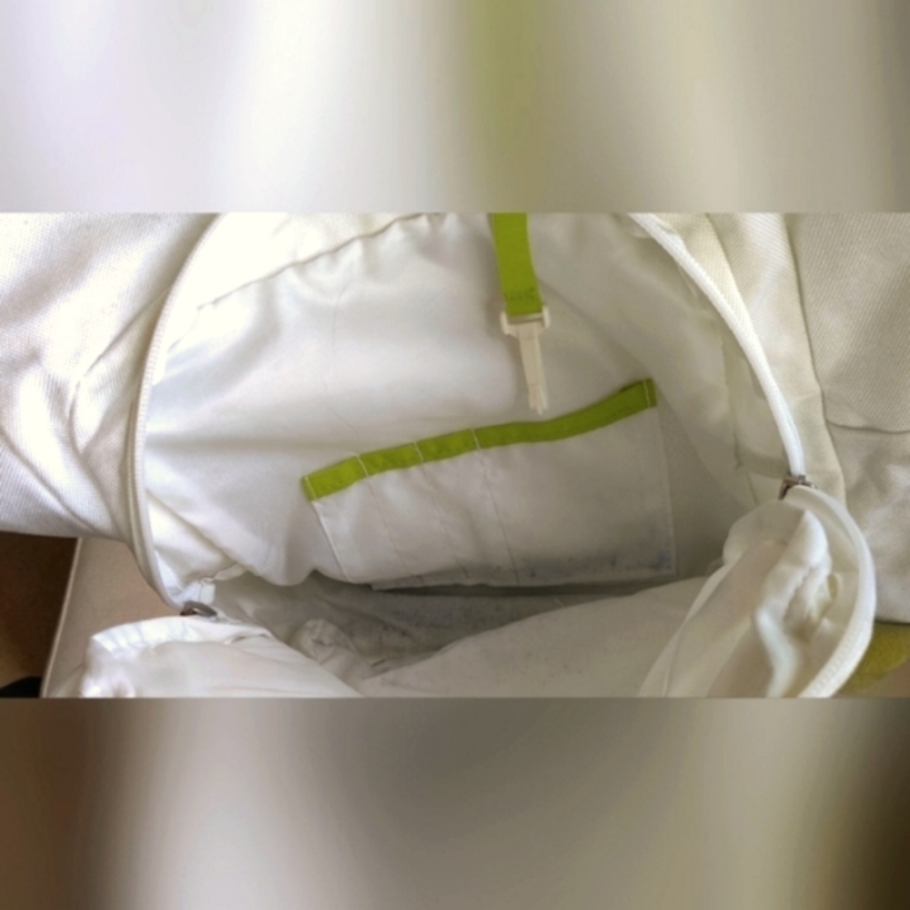 Jansport Right Pack Backpack, White With Lime Green Accents - Picture 6 of 6